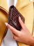 Фото #8 товара Женский кошелек кожаный маленький лакированный черный Factory Price
