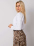 Фото #15 товара Женская блузка с длинным рукавом и v-образным вырезом на спине темно-бежевая Factory Price