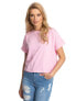 Фото #5 товара Женская футболка свободного кроя розовая Factory Price