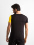 Фото #8 товара Мужская футболка повседневная черная белая с принтом текстовым Factory Price-РТ-ТС-1-11149Б.20