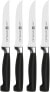 Фото #1 товара Zwilling 140 x 250 mm 4 Star Steak Knife, Set of 4, Stainless Steel